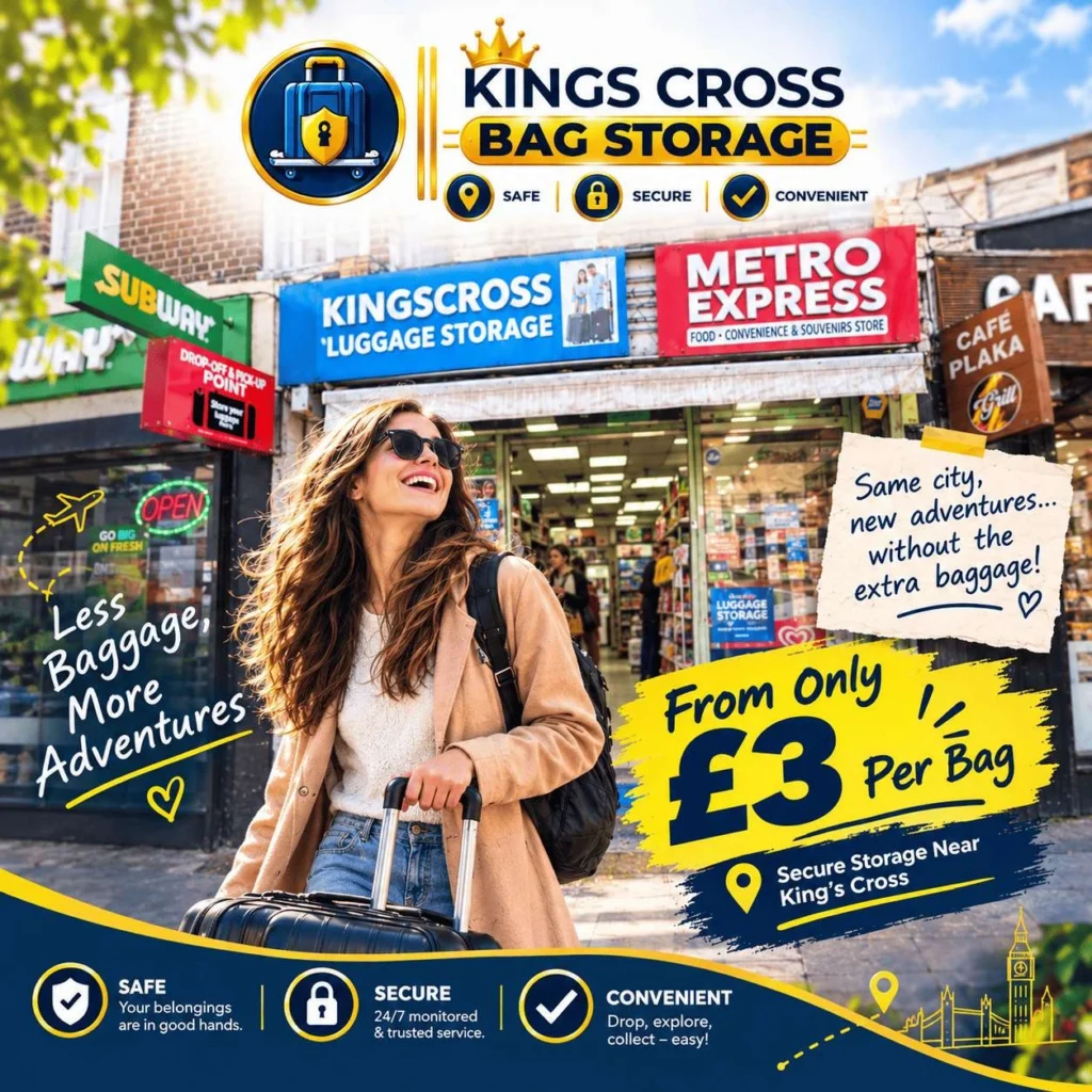 King cross bag laggage start from 3 pound