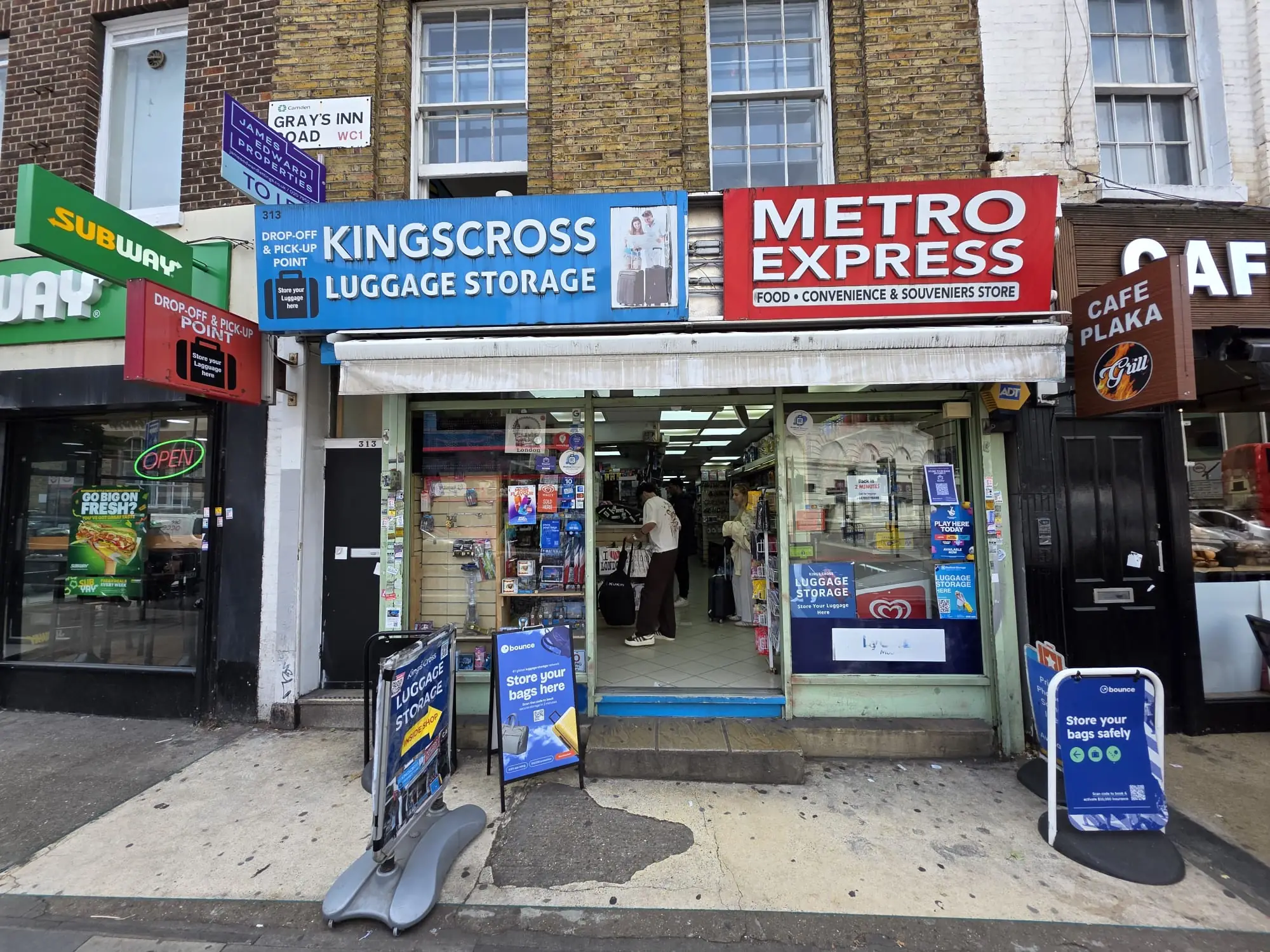 King's Cross Bag Storage Near St Pancras